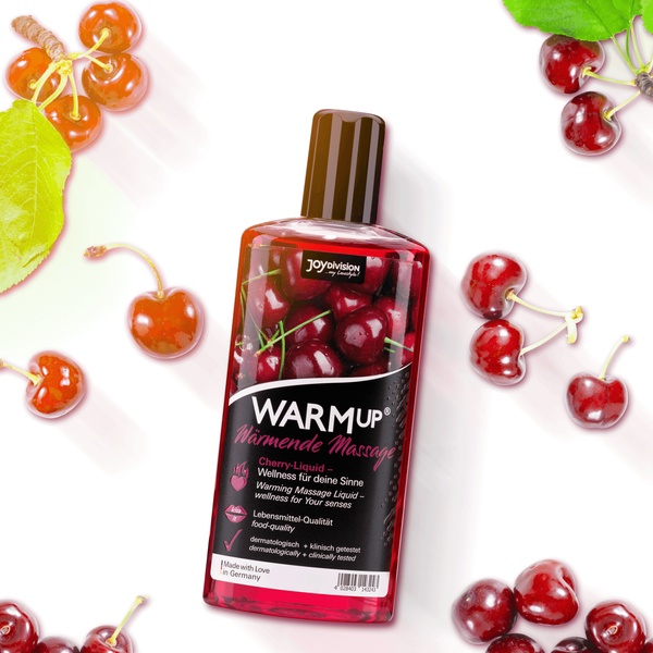 Масажне масло WARMup Cherry, 150 ml 48-14324 фото