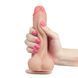 Фаллоимитатор LOVETOYS Sliding Skin Dual Layer Dong, с мошонкой, телесный, 7" / 18 см 66-LV317001 фото 4