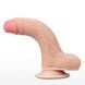 Фаллоимитатор LOVETOYS Sliding Skin Dual Layer Dong, с мошонкой, телесный, 7" / 18 см 66-LV317001 фото 5