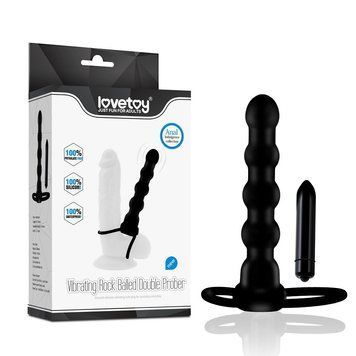 Насадка для подвійного проникнення з вібрацією Love Toys Sonda Vibrating Rock 66-LV2619 фото