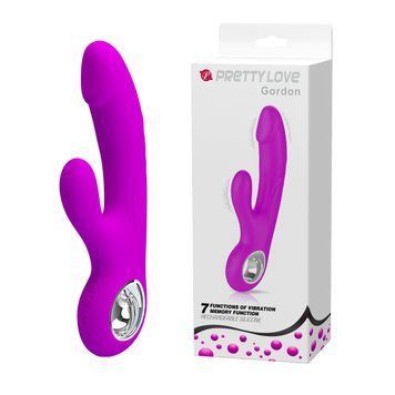 Вібратор PRETTY LOVE GORDON, USB, 7 function BI-014513 фото