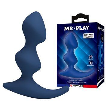 Массажер простаты Mr. Play David, силиконовый BI-040241-MR фото