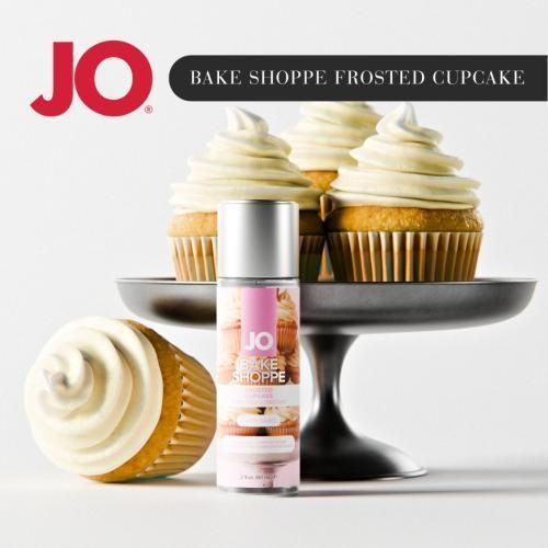 Оральный лубрикант на водной основе System JO Bake Shoppe, со вкусом ванильного капкейка с кремовой глазурью, 60 мл 55-121564 фото