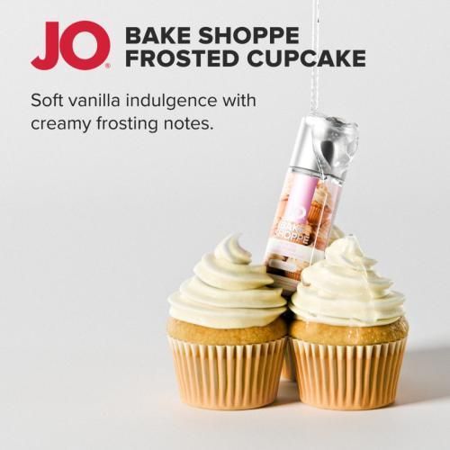 Оральный лубрикант на водной основе System JO Bake Shoppe, со вкусом ванильного капкейка с кремовой глазурью, 60 мл 55-121564 фото