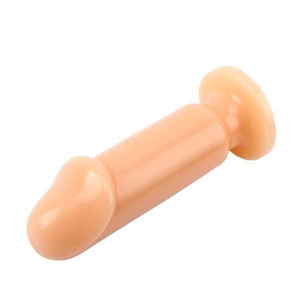 Анальна пробка Large Slim Dildo, тілесна, 48 мм CN-101714709 фото