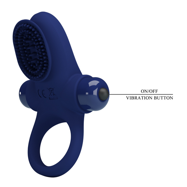 Віброкільце PRETTY LOVE Powerful ring, 10 vibration functions BI-210205-3 фото