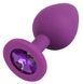 Анальная пробка ORION You2Toys Colorful Joy Jewel, фиолетовая, 7,5 см, 2,7 см 42-05171600000 фото 4