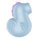 Вакуумный клиторальный стимулятор Satisfyer Sea Pony, ледяно-голубой, 10 см 73-4081335 фото 4