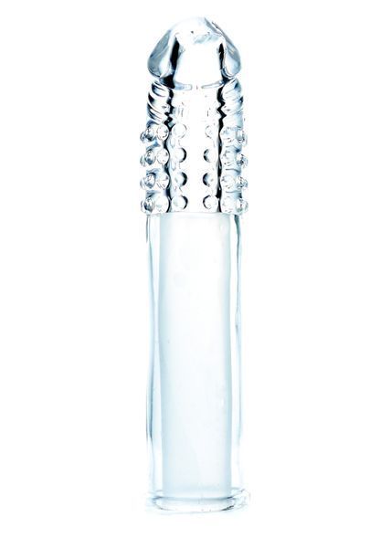 Насадка на пенис BOSS SERIES Perfect Sleeve Soft Penis Extension, прозрачная 26-00150 фото