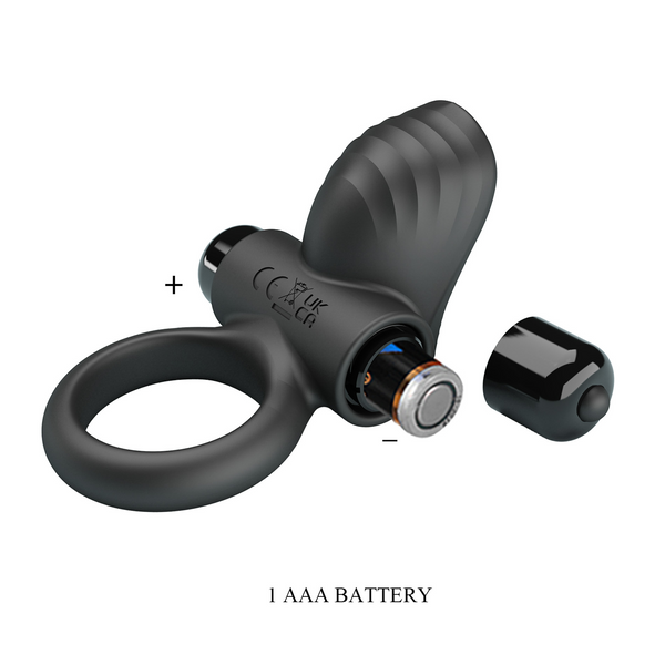 Віброкільце PRETTY LOVE Vibrate Penis Ring ADRIEN 10 functions BI-210315Z фото