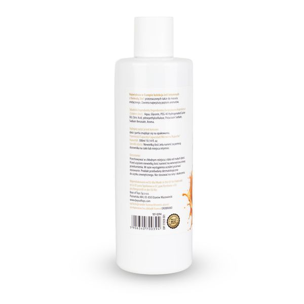 Лубрикант на водной основе MyLove Aroma Series Intim&Massage 2in1, с ароматом апельсина, 300 мл 101-0394 фото