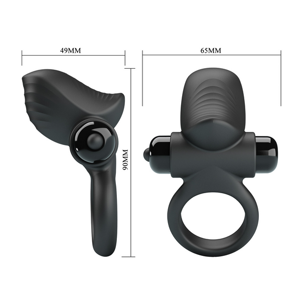 Віброкільце PRETTY LOVE Vibrate Penis Ring ADRIEN 10 functions BI-210315Z фото