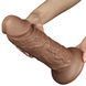 Вібратор на присосці з пультом керування 10.5'' Realistic Chubby Vibrating Dildo 66-LV111120 фото 3