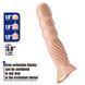 Насадка на пеніс Pretty Love 3.0 Adjustable Penis Sleeve Extender BI-026263H фото 2