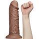 Вібратор на присосці з пультом керування 10.5'' Realistic Chubby Vibrating Dildo 66-LV111120 фото 5