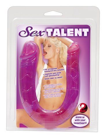 Подвійний фалоімітатор ORION You2Toys Sex Talent Double Dong, фіолетовий 42-05229020000 фото