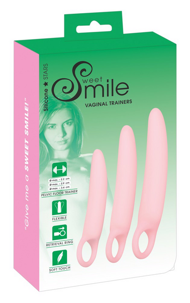 Набор фаллоимитаторов для тренировки вагинальных мышц ORION Sweet Smile Vaginal Trainers, розовый 42-05387100000 фото