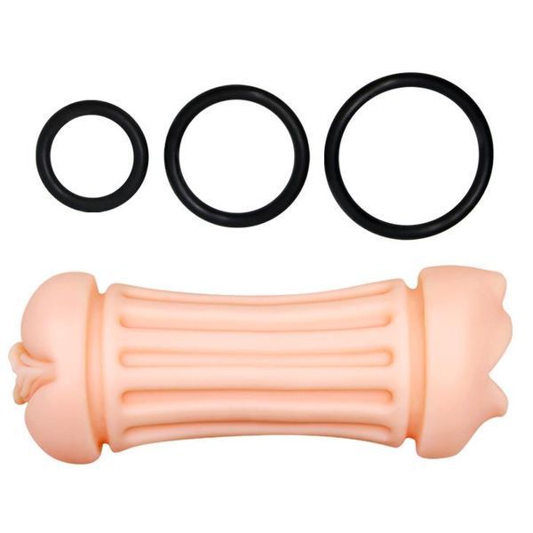 Маструбатор CRAZY BULL - NANCY, Pocket Pussy, DOUBLE MASTURBATOR BM-009224H фото