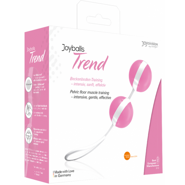 Вагінальні кульки Joyballs Trend, rose-white 48-15045 фото