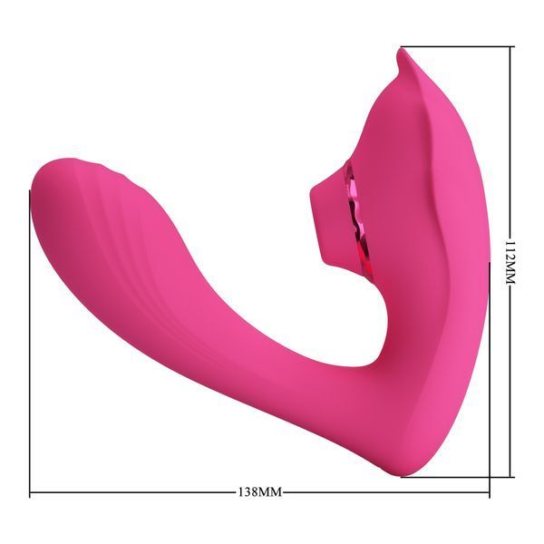 Вібромасажер PRETTY LOVE NEMO, 7 tapping functions 10 vibration functions BI-040190 фото