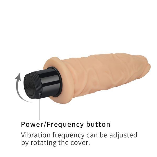 Вібратор 8.5 Real Feel Cyberskin Vibrator 66-LV1003 фото Вібратор 8.5 Real Feel Cyberskin Vibrator 66-LV1003 фото