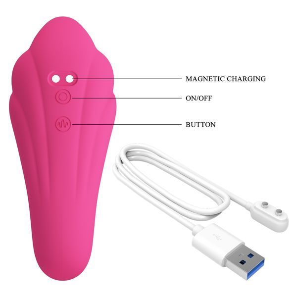 Вібромасажер PRETTY LOVE NEMO, 7 tapping functions 10 vibration functions BI-040190 фото