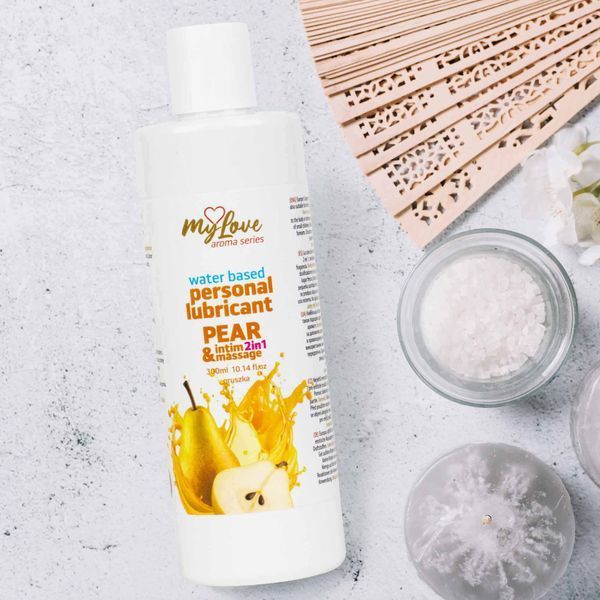 Интимный лубрикант и массажный гель 2 в 1 MyLove Aroma Series Intim&Massage, аромат груши, 300 мл 101-0738 фото