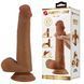 Фалоімітатор з мошонкою PRETTY LOVE TALLEN Sliding Skin Series, TPR, на присосці, тілесний, 8,7" / 22 см BW-008117LP фото 1