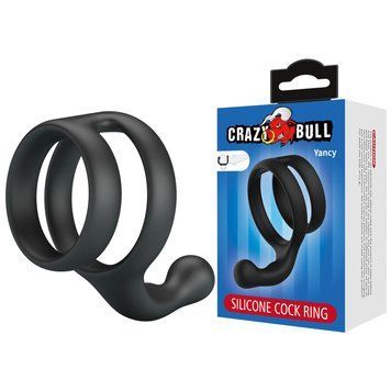 Ерекційне кільце Crazy Bull Yancy &ndash; Silicone Cock Ring BI-210231 фото