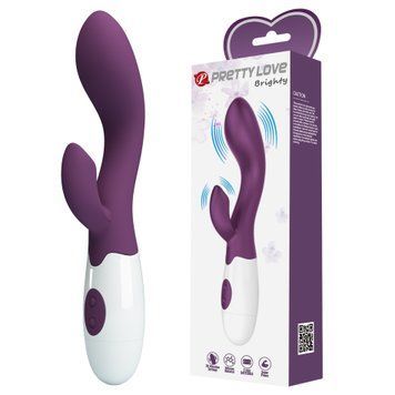 Вібратор PRETTY LOVE Brighty dark purple, 30 function BI-014174-A2 фото