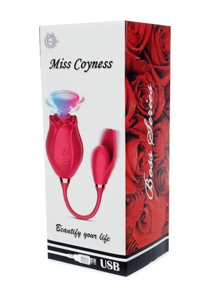 Вібростимулятор ROSE Miss Coyness USB 26-00137 фото