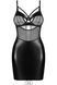 Сорочка Obsessive Dominna chemise & thong 2XL/3XL SX3571 фото 3