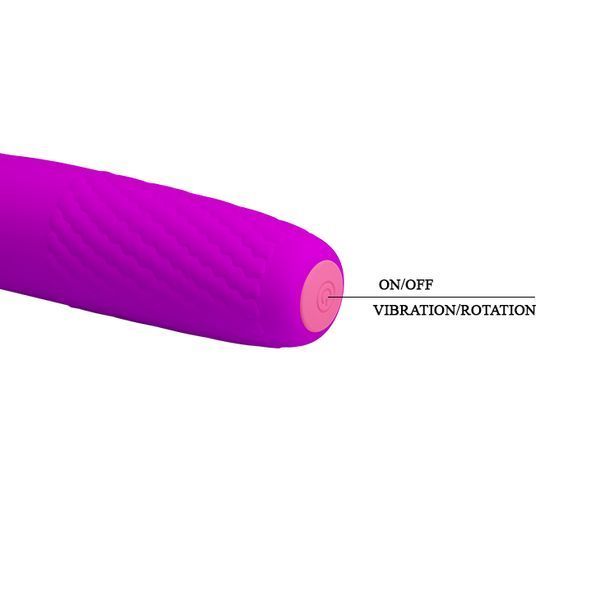 Вібратор PRETTY LOVE BURKE, 4 vibration functions 4 rotation functions Memory function BI-014584X фото