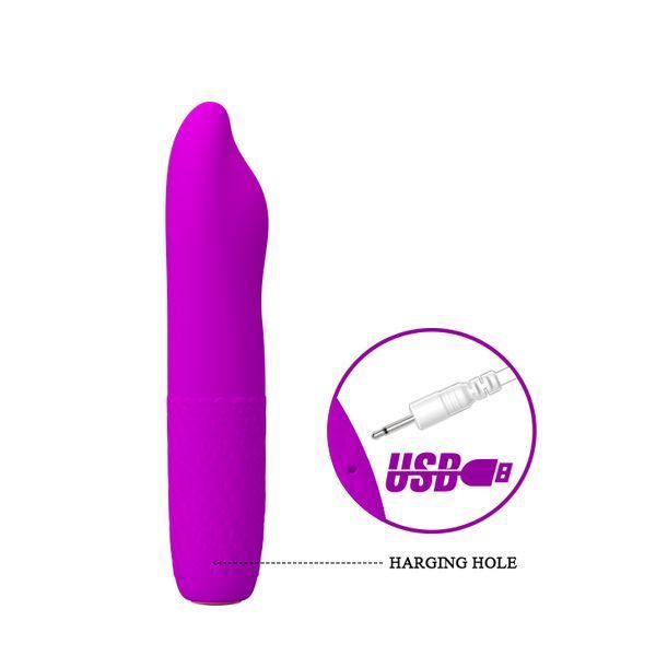 Вібратор PRETTY LOVE BURKE, 4 vibration functions 4 rotation functions Memory function BI-014584X фото