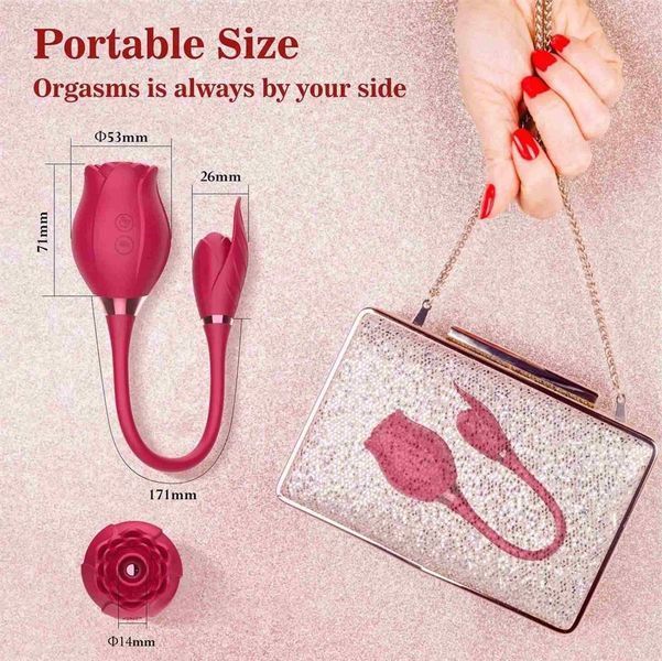 Вібростимулятор ROSE Miss Coyness USB 26-00137 фото