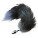 Анальная пробка с хвостом Fox Tail, чёрная, XXL, 100 мм 64-00097F фото 5