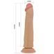 Фалоімітатор PRETTY LOVE -SHARIFE 10(254mm) Sliding Skin Series TPR, Suction base Bendable BW-008118LP фото 2