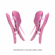 Зажими для сосків PRETTY LOVE -NIPPLE CLIP, 7 vibration functions 3 electric shock functions BI-014861 фото 9