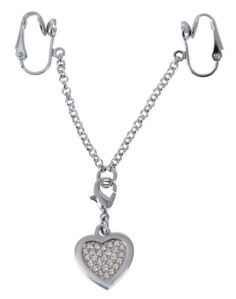 Затискач для клітора Intimate Heart-shaped Chain 42-07707520000 фото