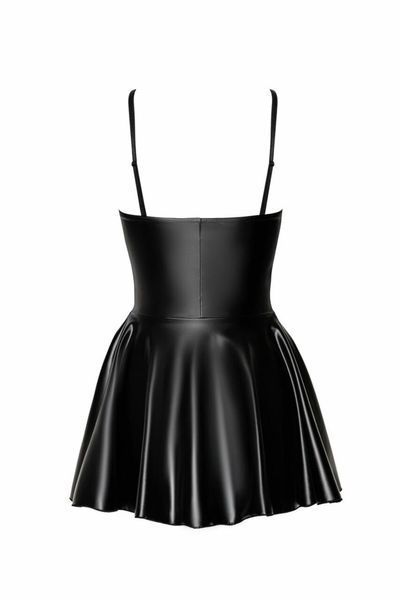 Сукня Noir Handmade F308 Dreamer wetlook corset mini dress with front zipper - 3XL SX0290 фото