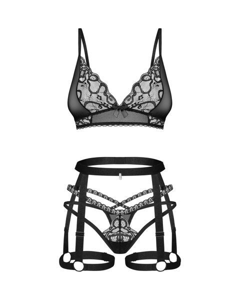 Комплект Obsessive Blomentis 3-pcs set XS/S SX1033 фото