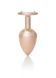 Анальная пробка Pearl Gold Jewellery, прозрачная, длина 9 см, диаметр 38 мм 64-00131 фото 6