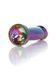 Анальная пробка BOSS SERIES Jewellery Multicolour, прозрачная, S, 22 мм 64-00141 фото 6