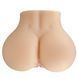 Мастурбатор вагіна анус CRAZY BULL Mila, Vibration Double holes TPR ABS BM-009243Z фото 5