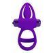 Ерекційне кільце з вібрацією PRETTY LOVE Vibration Cock Ring, фіолетове BI-210306 фото 6