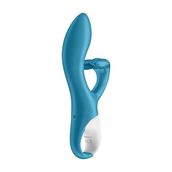 Вибратор-кролик SATISFYER Embrace Me, голубой 73-4036595 фото