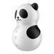 Вакуумный стимулятор клитора SATISFYER Pocket Panda, с вибрацией, чёрно-белый 73-4065878 фото 4