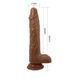Вібратор BAILE Bodach, силікон, фрикційні рухи, пульт ДК, 7,8" / 20 см BW-008080EAW фото 10