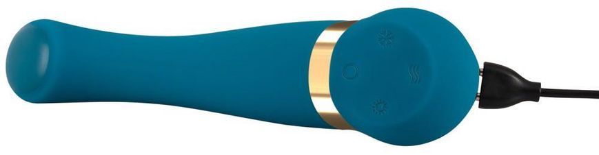 Вибратор для точки G ORION Hot n' Cold Vibrator, с подогревом и охлаждением, бирюзовый 42-05552070000 фото