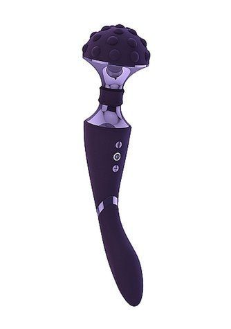 Вібростимулятор Shiatsu Bendable Massager Wand - Purple 36-VIVE027PUR фото